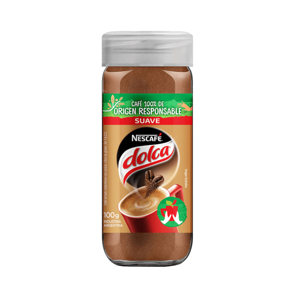 Cafe Instantaneo Suave Dolca Nescafe 100 Grs
