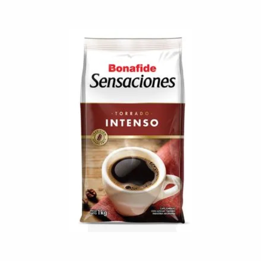 Cafe Molido Intenso Sensaciones Bonafide 1 Kgr