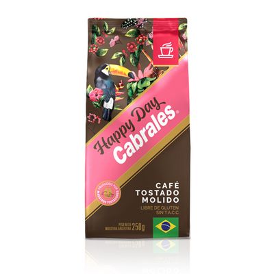 Cafe Tostado en Grano Cabrales 500 Grs