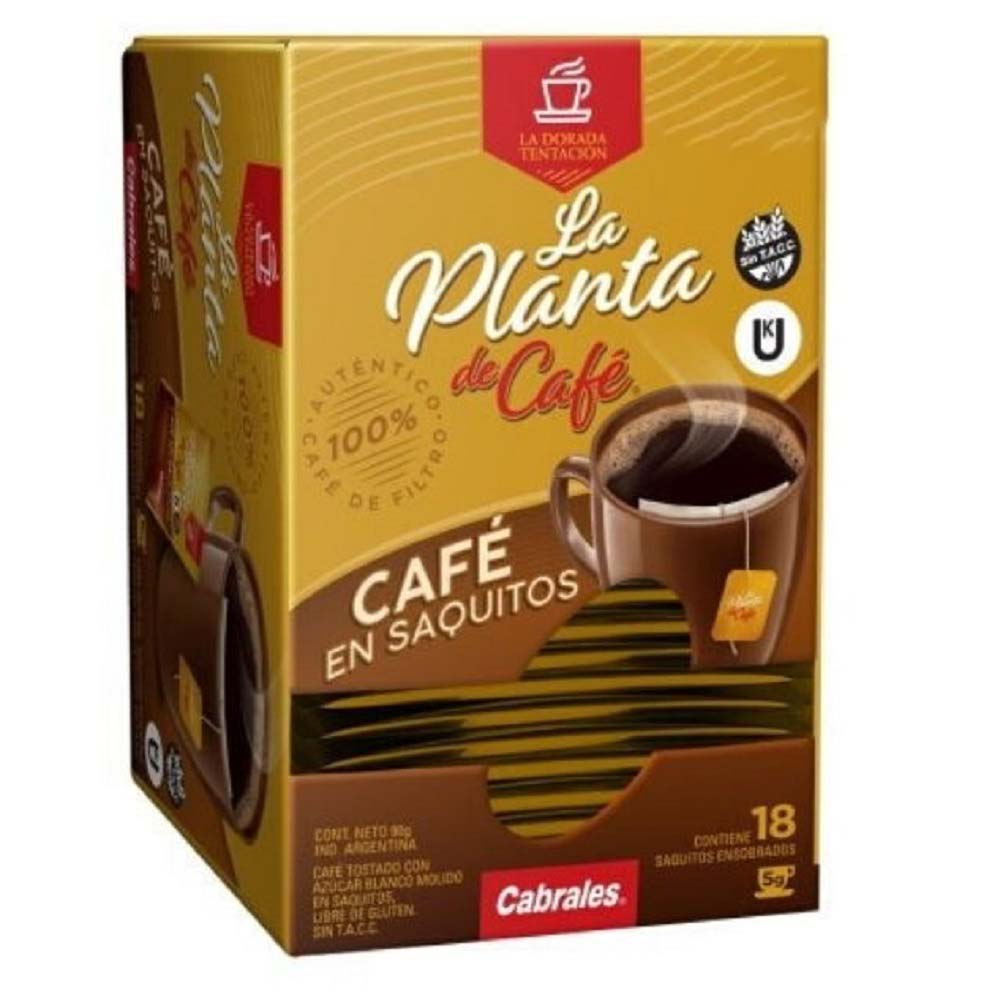 Cafe en Saquitos La Planta de Cafe 18 Un