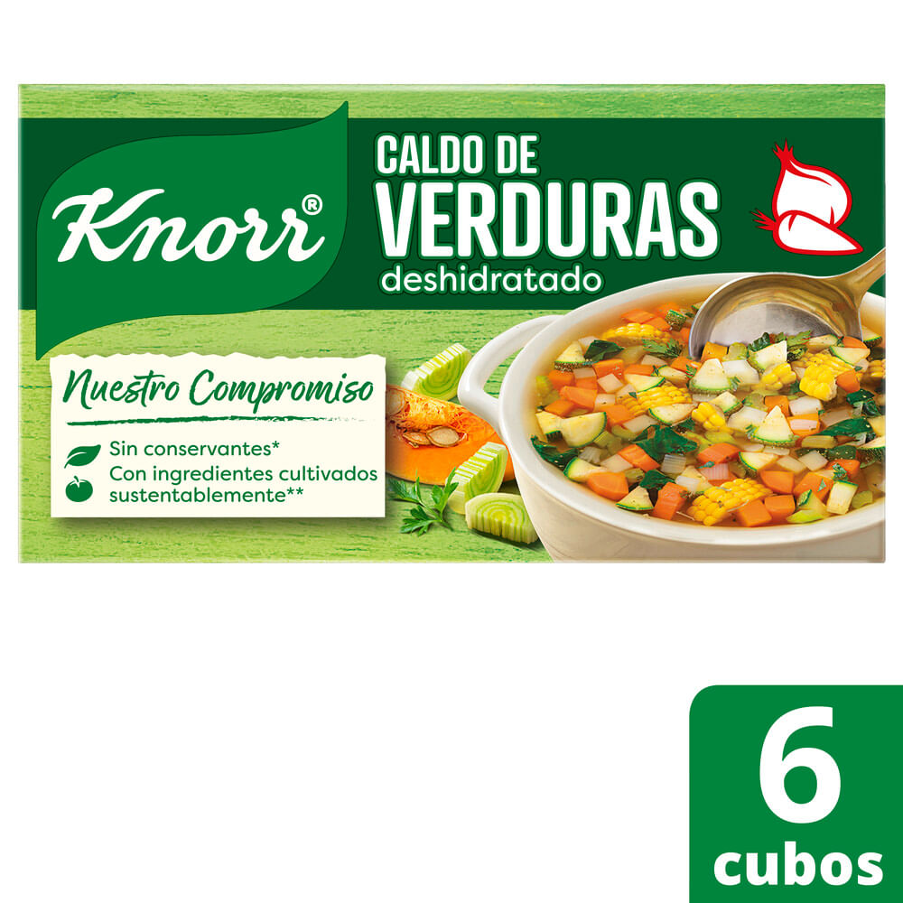 Caldo de Verdura Nvo.Oct Knorr 6 Un