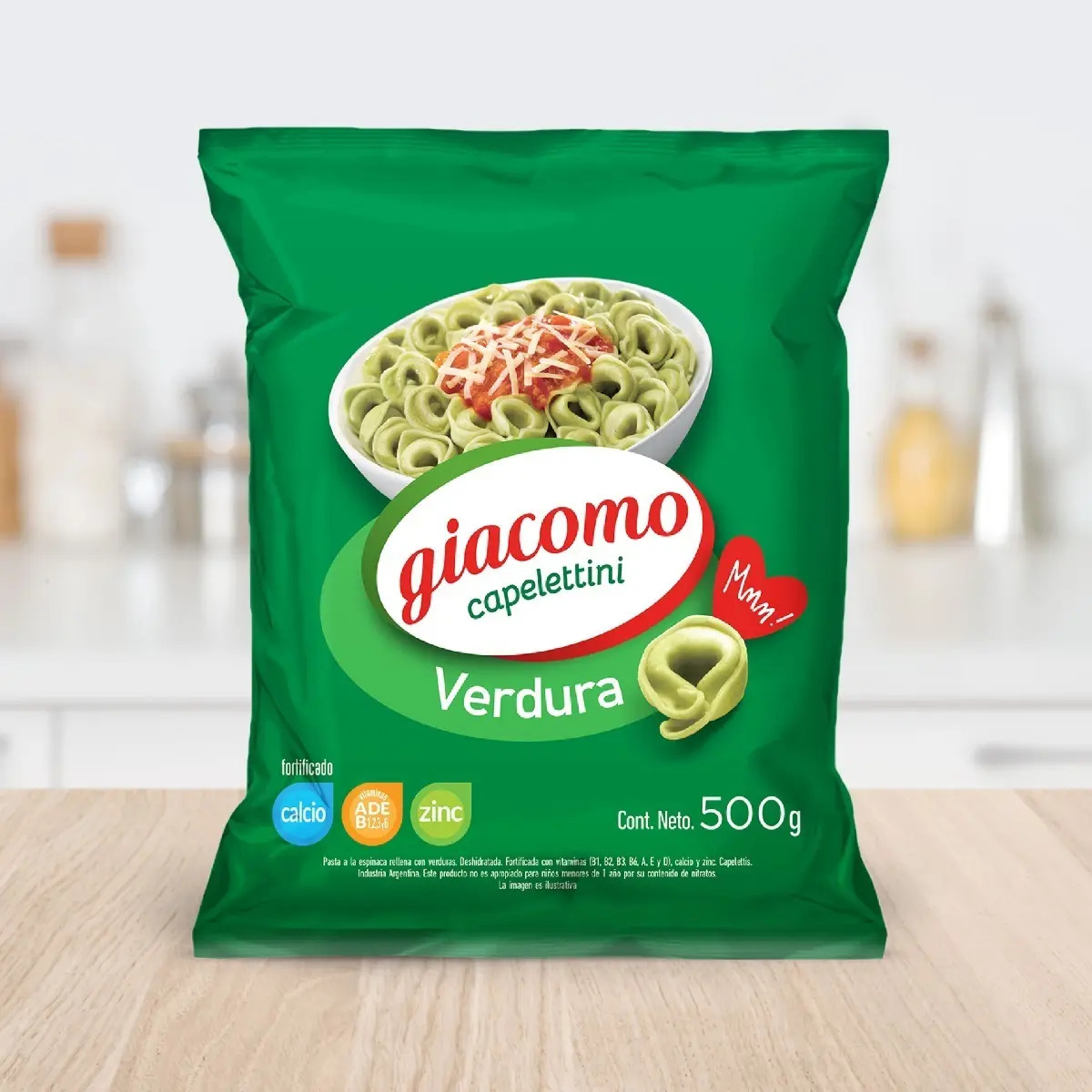 Capelettini de Verdura Giacomo 500 Grs