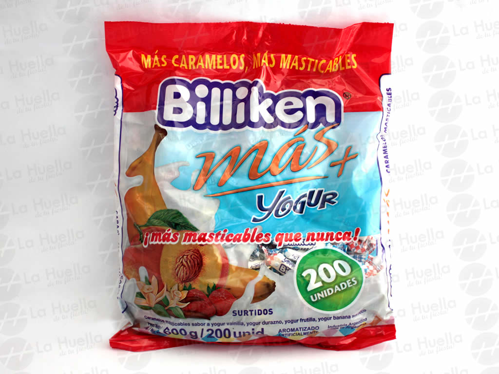 Caram.Billiken Yoghurt X 720 Grs. Billiken 720 Grs