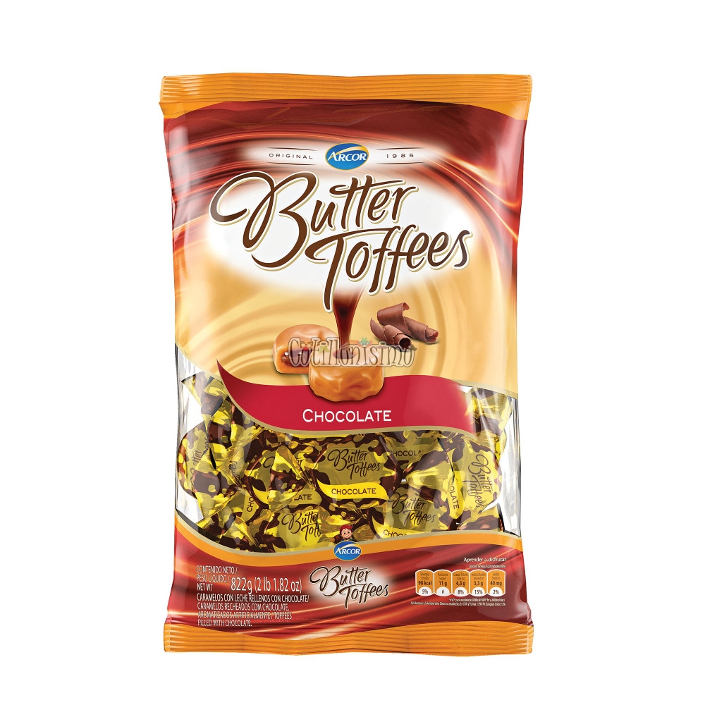 Caramelo Chocolate Butter Toffees 822 Grs