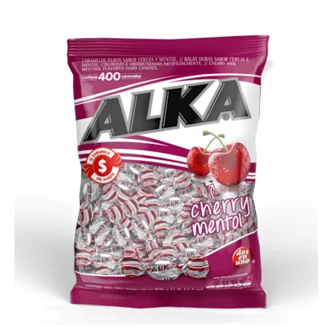 Caramelos Cherry Alka 800 Grs