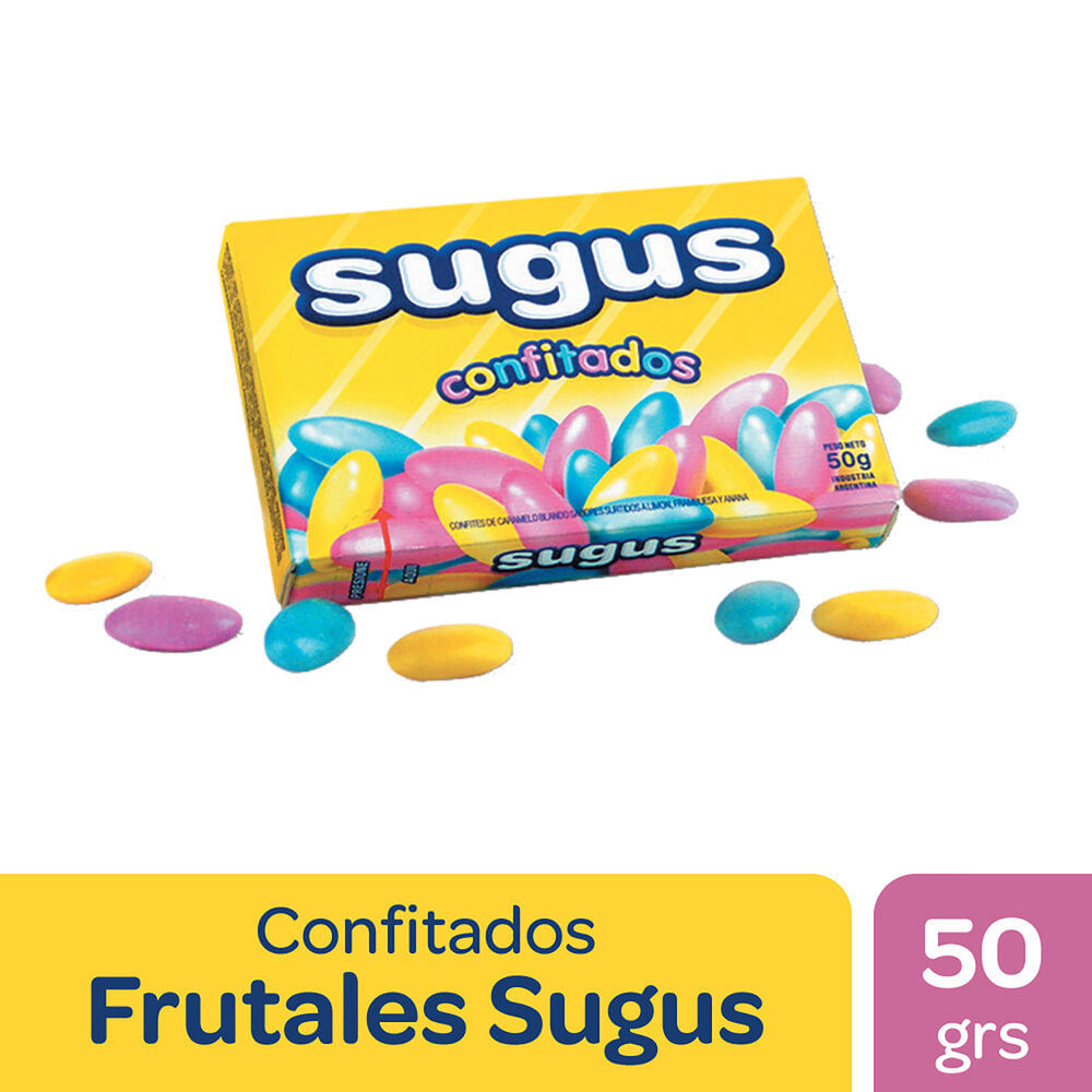 Caramelos Confitados Sugus 50 Grs