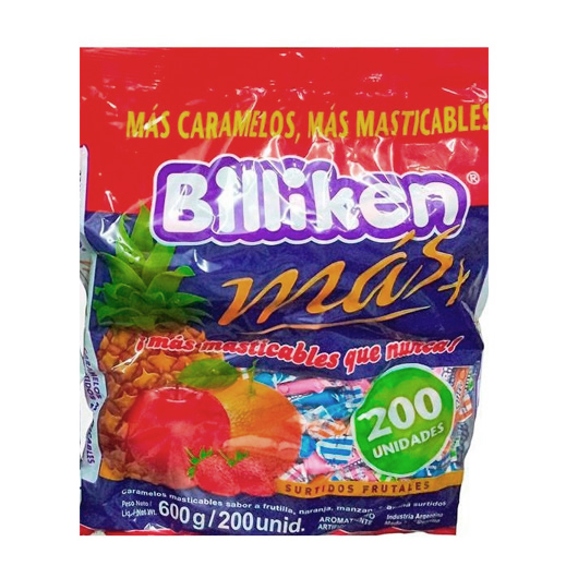 Caramelos Mas Yogur Billiken 150 Grs