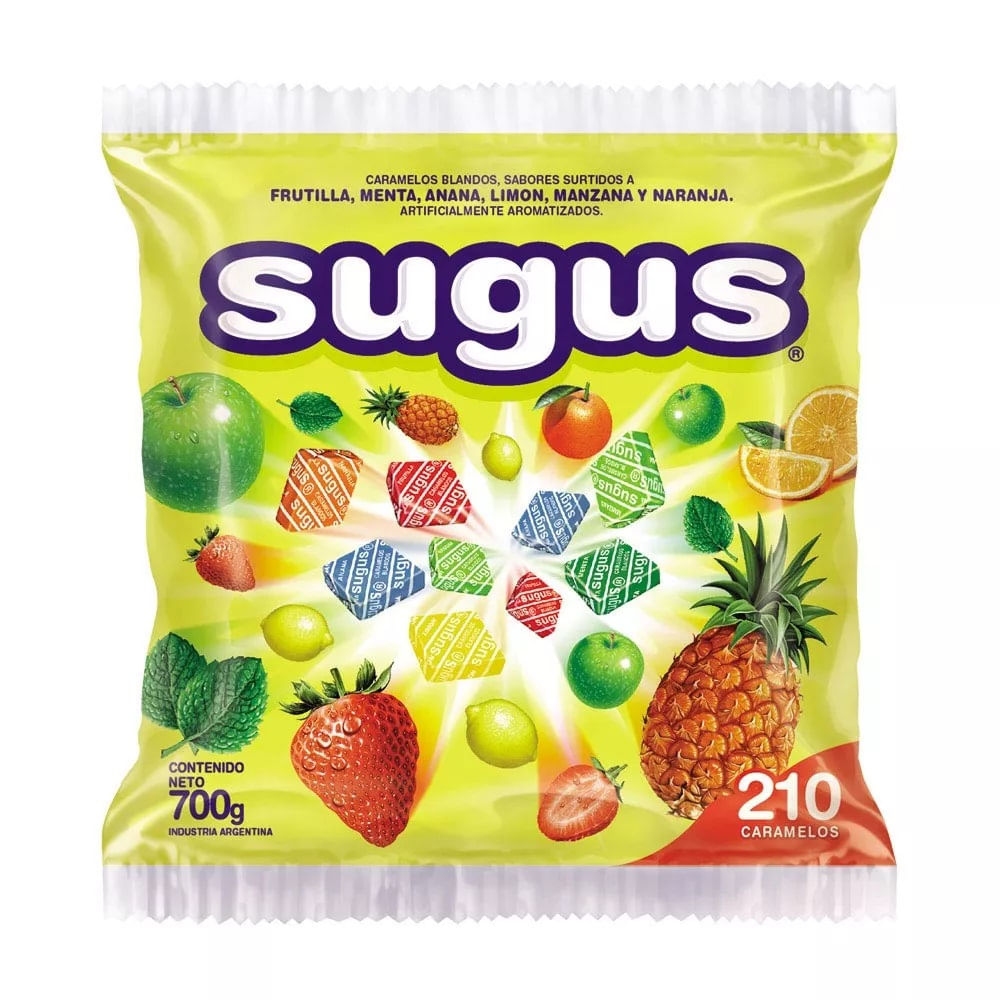 Caramelos Masticables Sugus 700 Grs