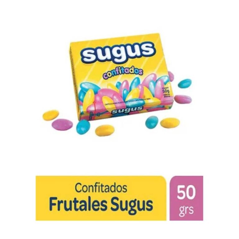 Caramelos confitados Mundial Sugus 50 Grs