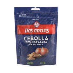 Cebolla Deshidratada Escamas Dos Anclas 75 Grs