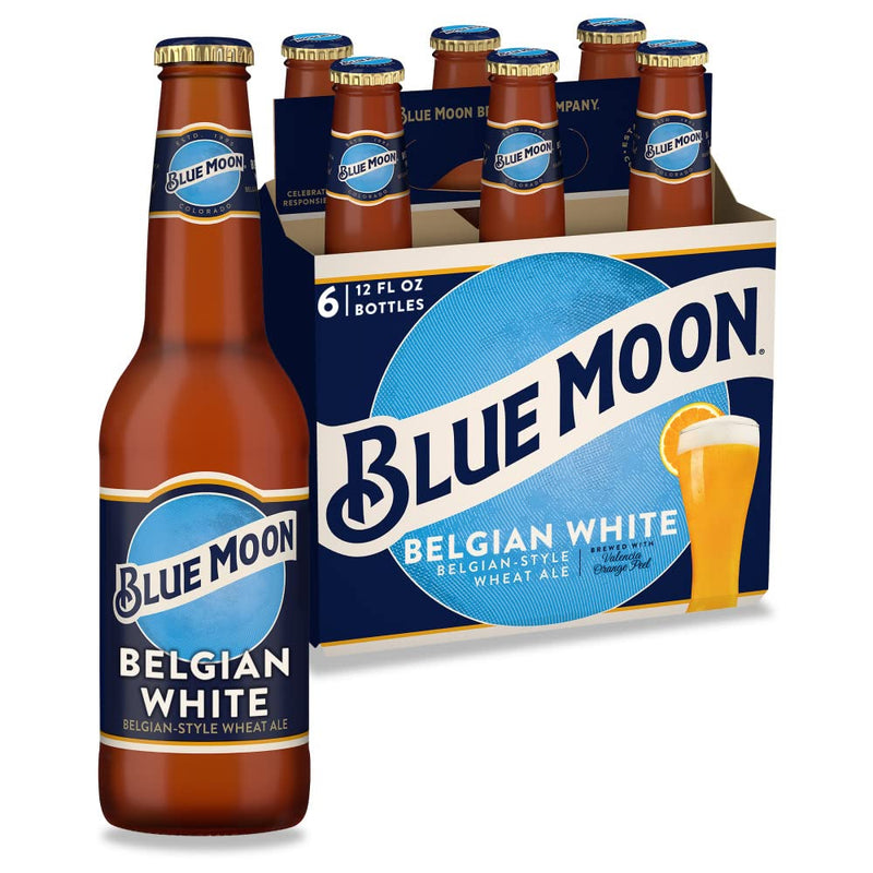 Cerveza Belgian White Botellita Blue Moon 355 cc