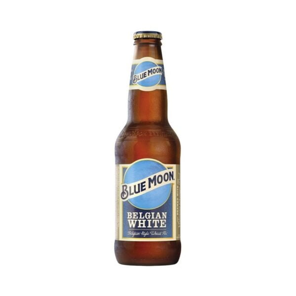 Cerveza Belgian White Botellita Nvo Blue Moon 355 cc