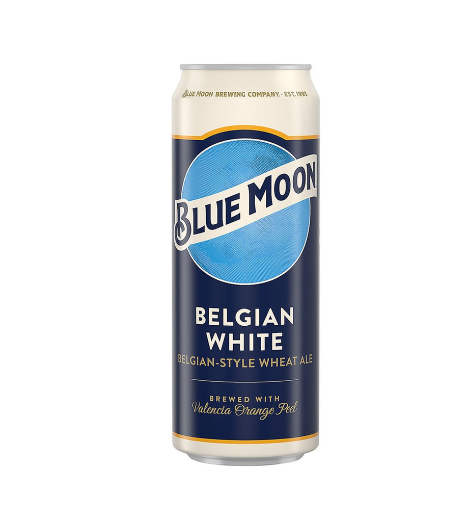 Cerveza Belgian White Lata Blue Moon 473 cc