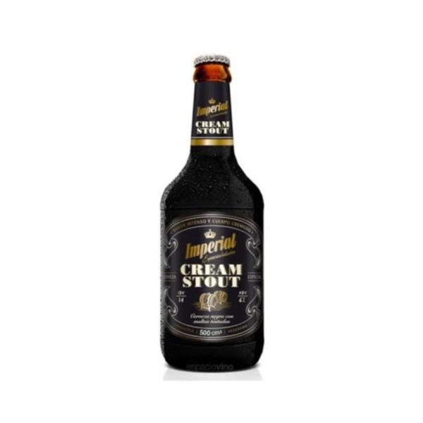 Cerveza Cream Stout Retornable Imperial 1 Lts