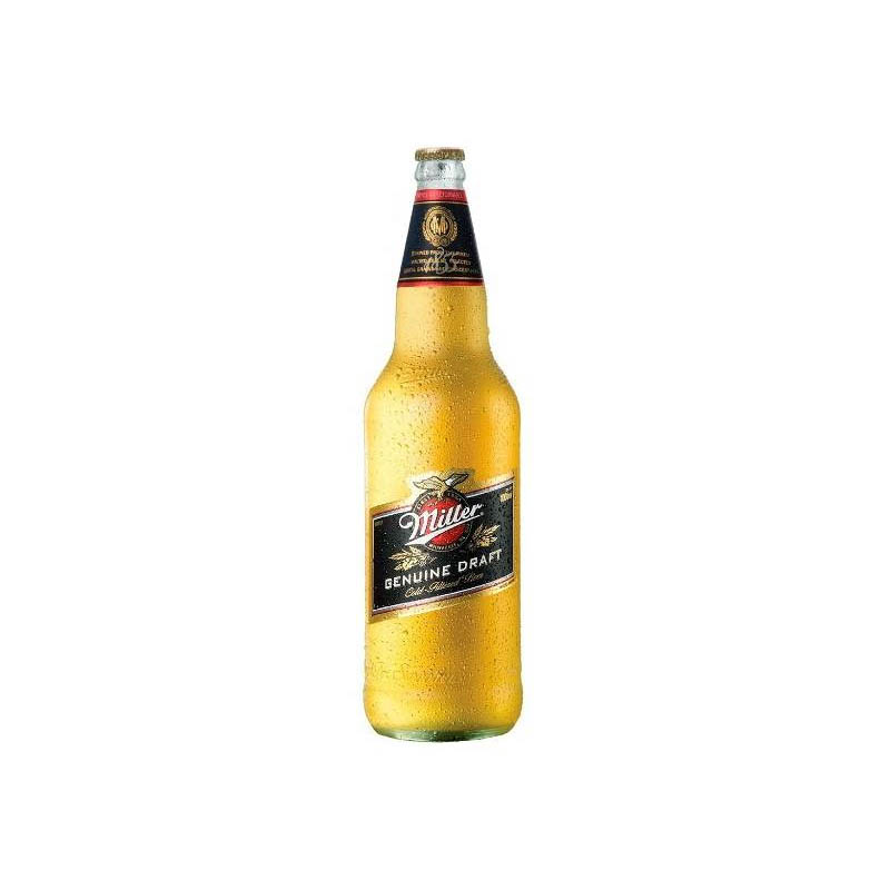Cerveza Genuine Draft Ret. Miller 1 Lts