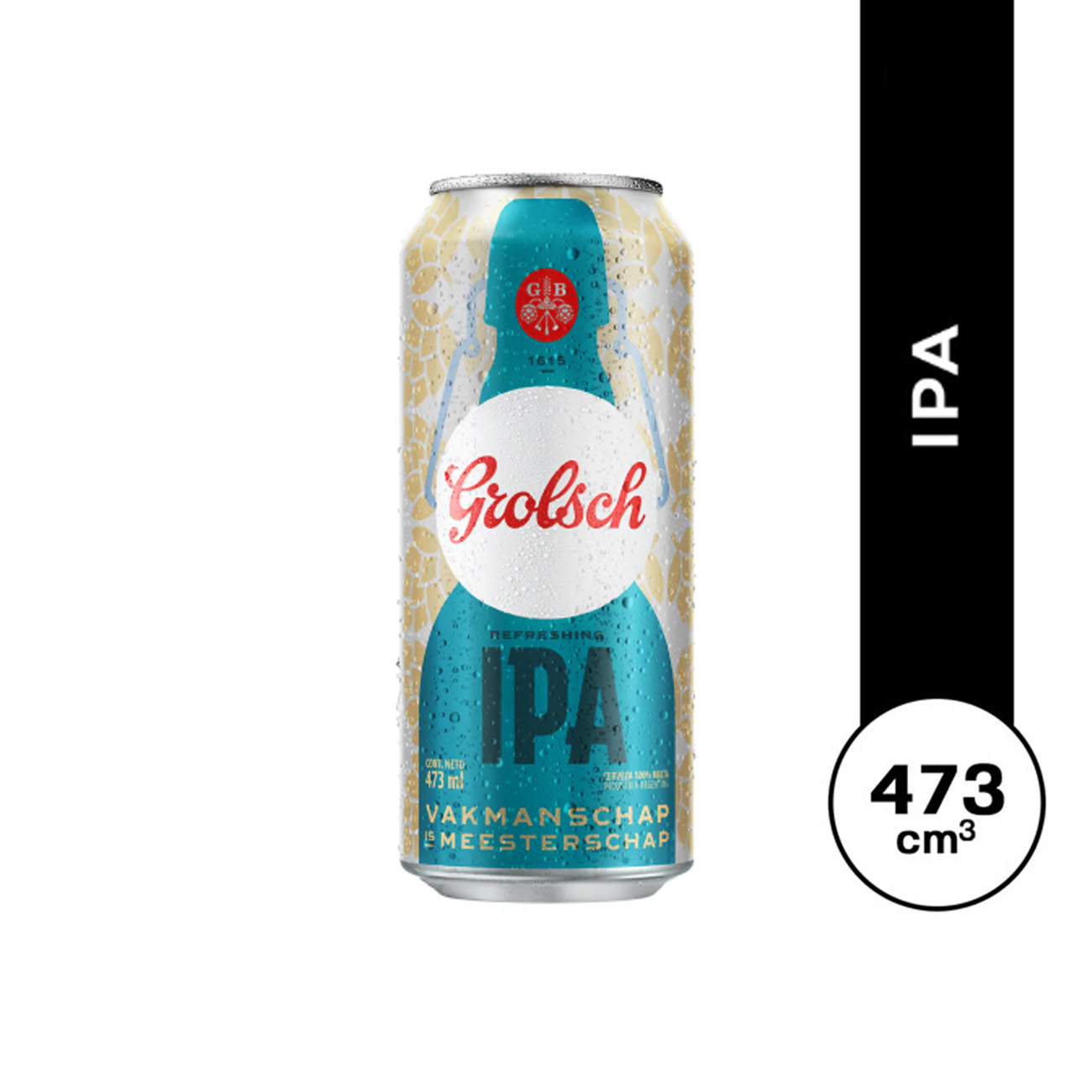 Cerveza IPA Lata Grolsch 473 cc