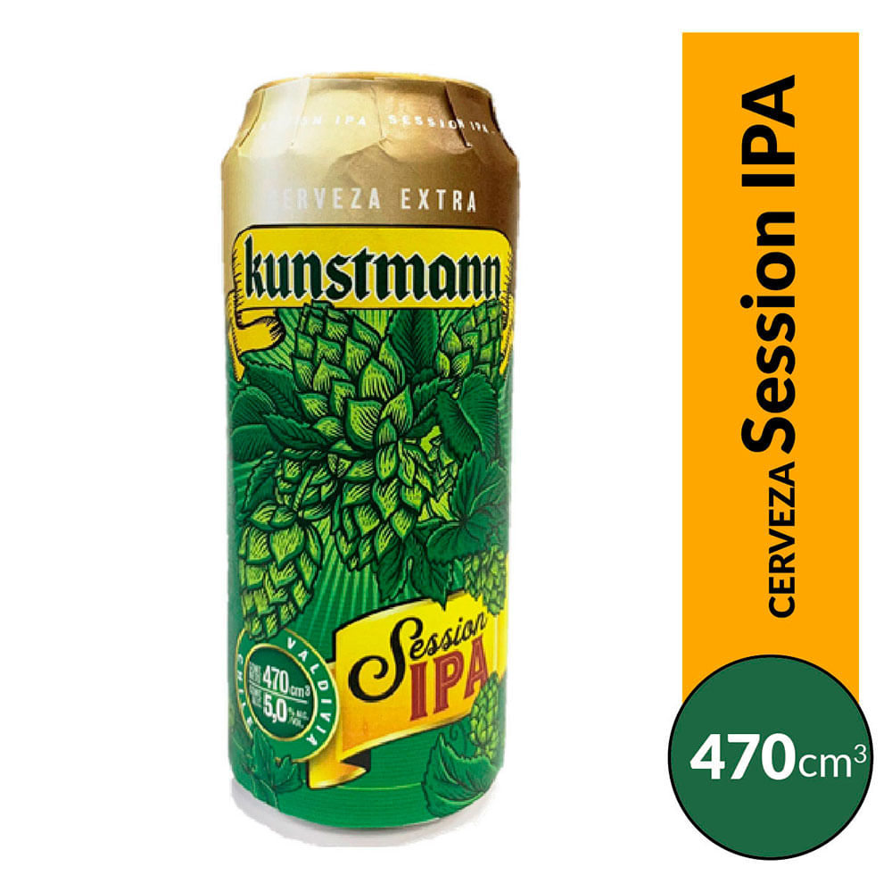 Cerveza Ipa Lata Kunstmann 473 cc