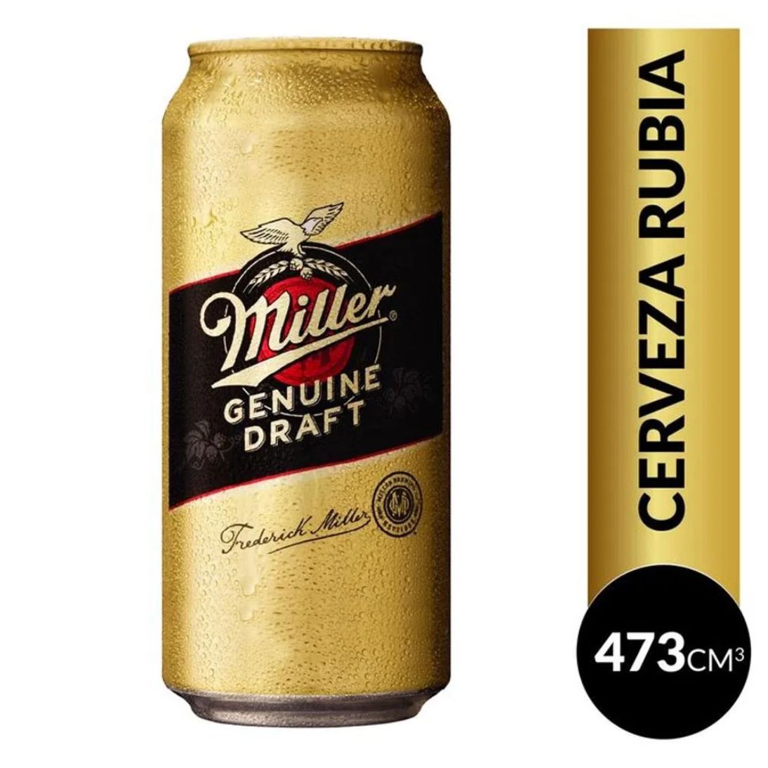 Cerveza Lata Miller 473 cc