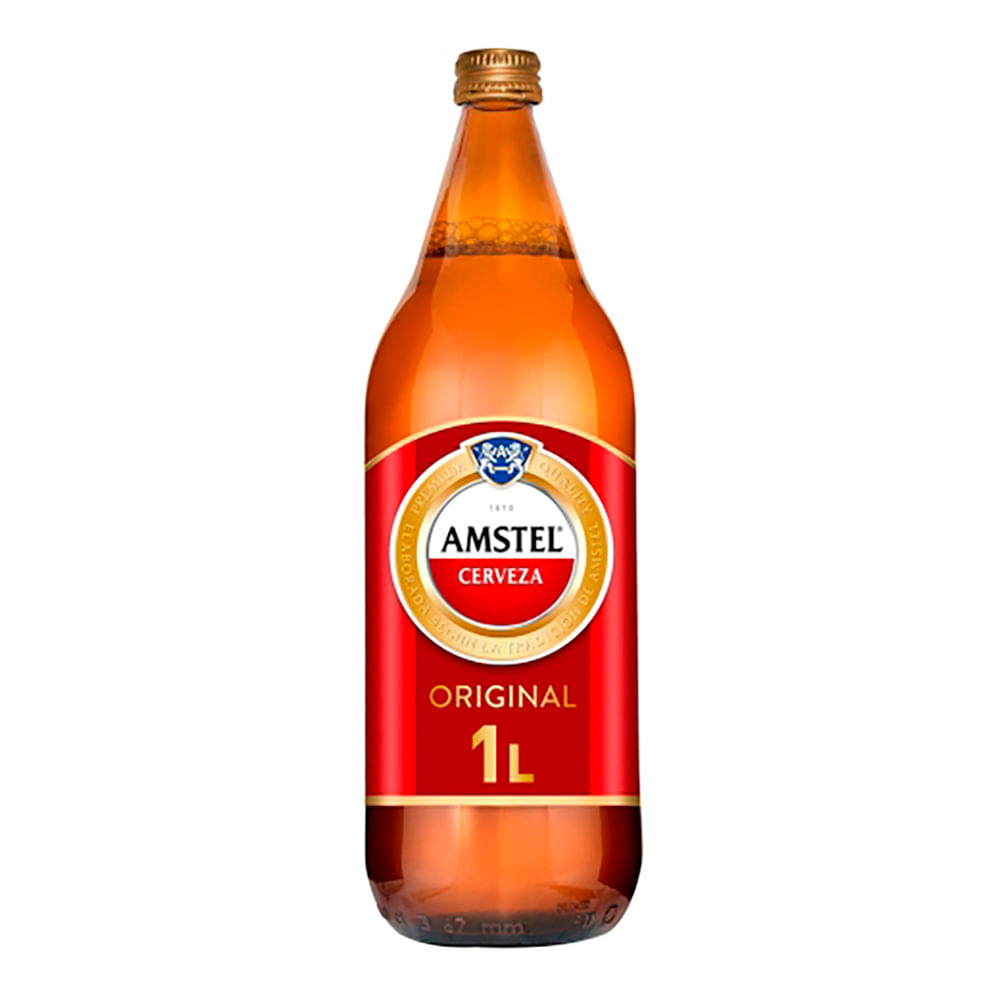 Cerveza Nueva Ed.Retornable Amstel 1 Lts