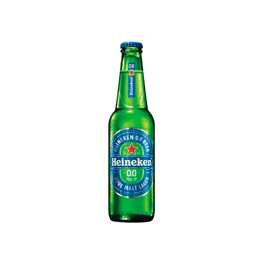 Cerveza Rubia Botellita Heineken 330 cc
