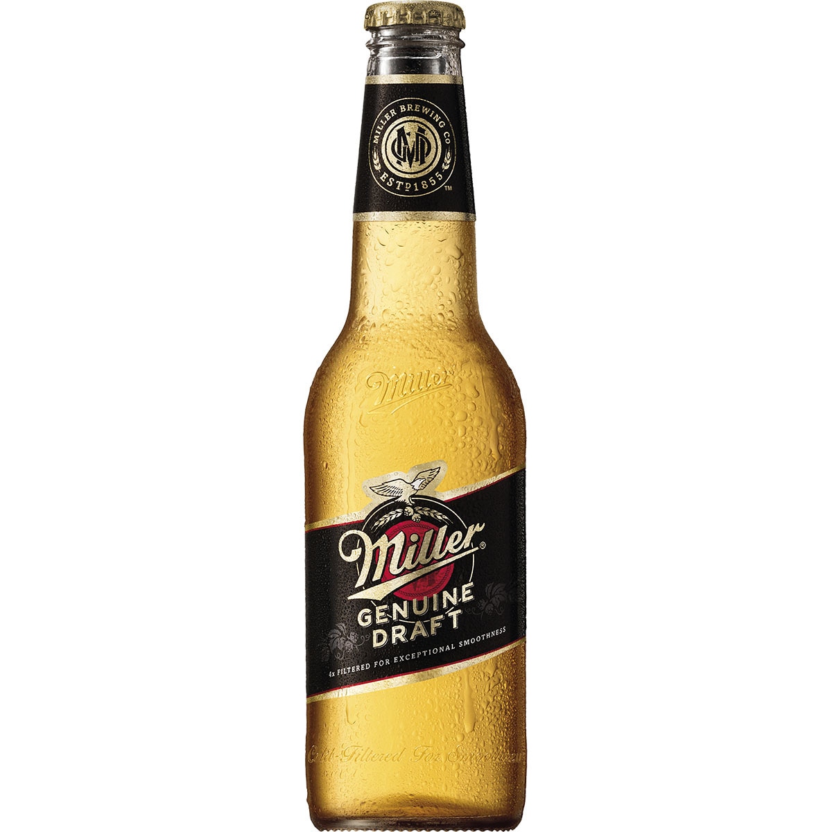 Cerveza Rubia Botellita Miller 330 cc