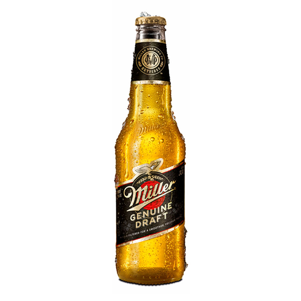 Cerveza Rubia Botellita Nva Miller 330 cc
