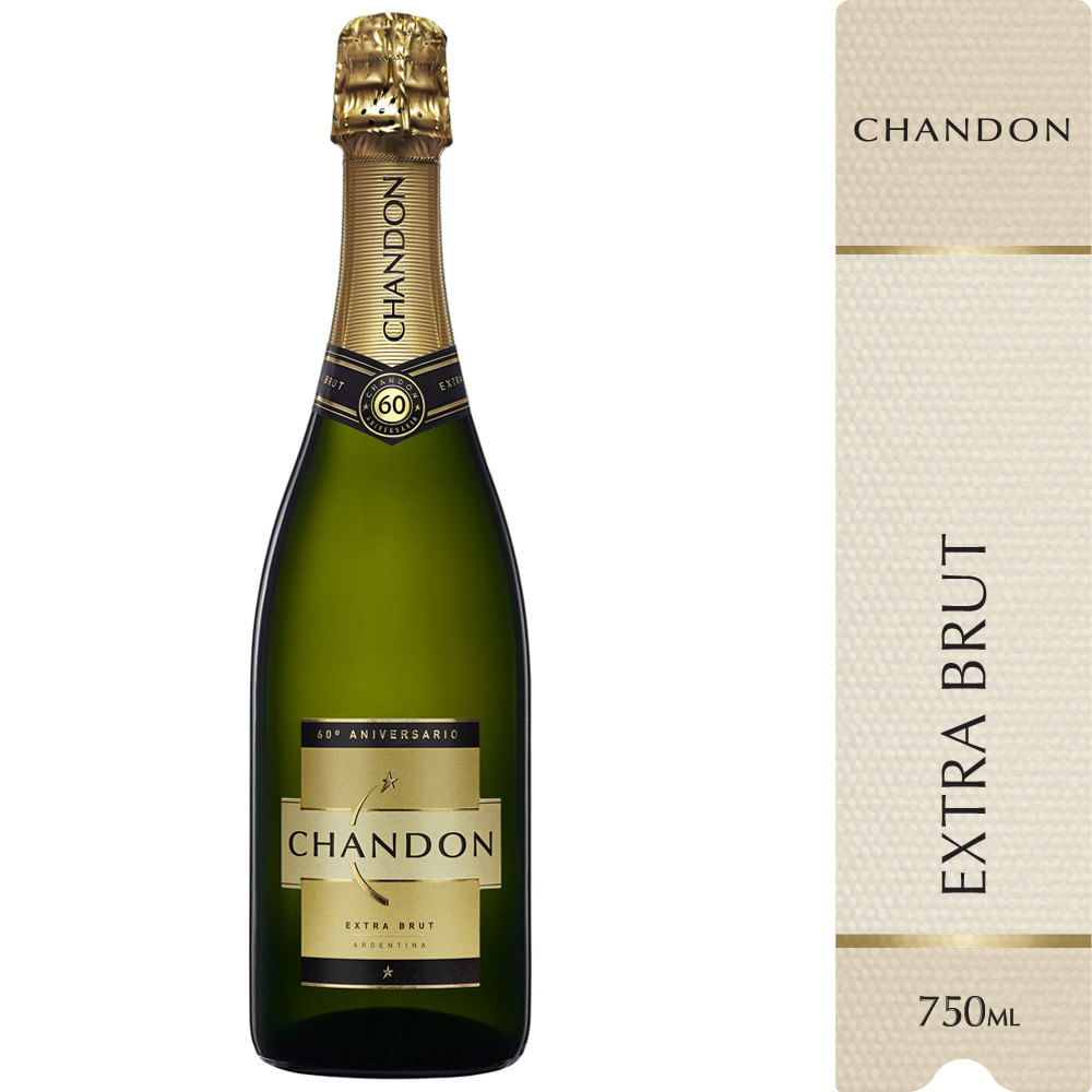 Champagne Extra Brut Chandon 750 cc