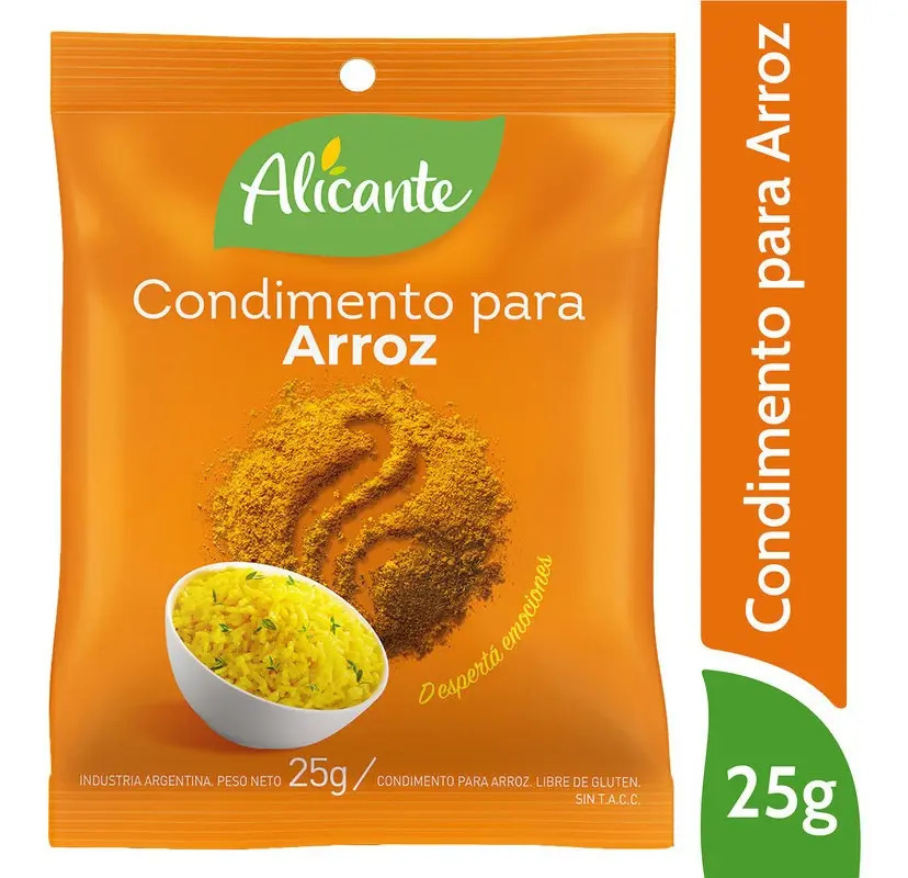 Condimento para Arroz Alicante 25 Grs