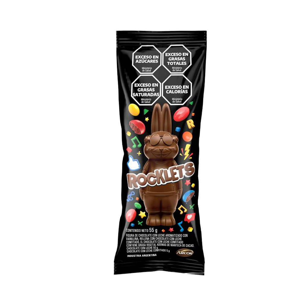 Conejo Chocolate Rocklets Rocklets 55 Grs