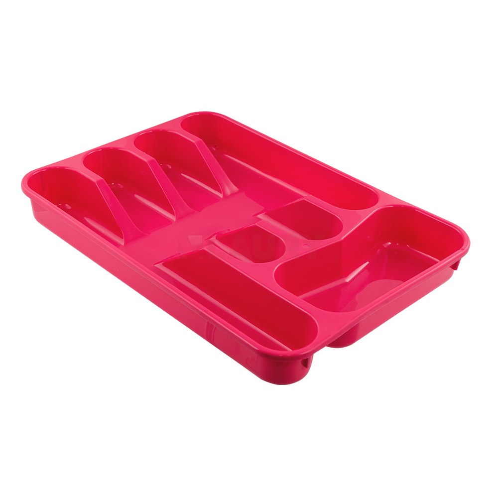 Cubiertero Rectangular Grande 5 Divisio Deses Plast 1 Un
