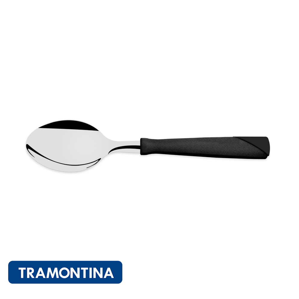 Cuchara De Te New Kolor Negro x12 Tramontina 12 Un