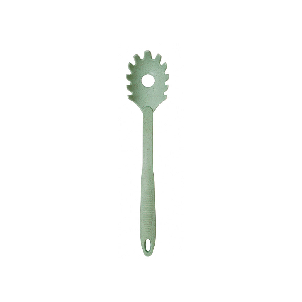 Cuchara Pasta Nylon Verde Areia Carol 1 Un