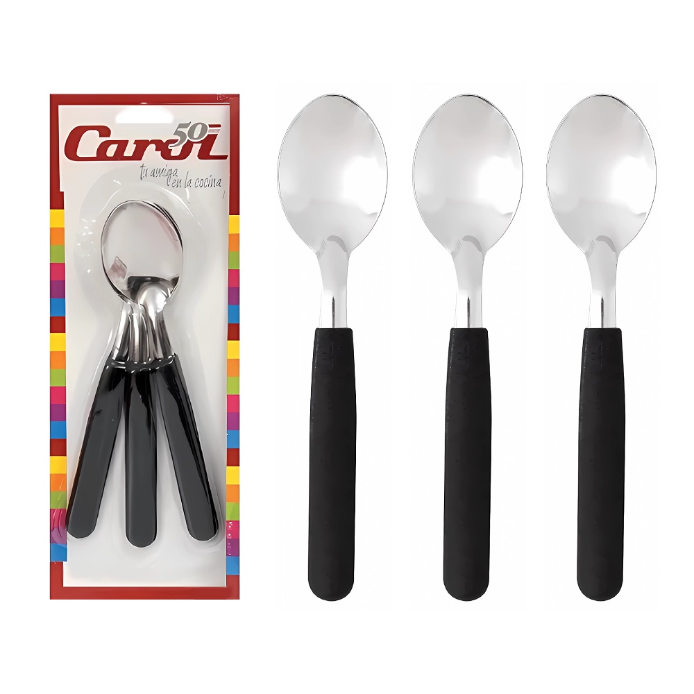 Cucharita de Te 906 Blisterx3 Tiza Carol 3 Un