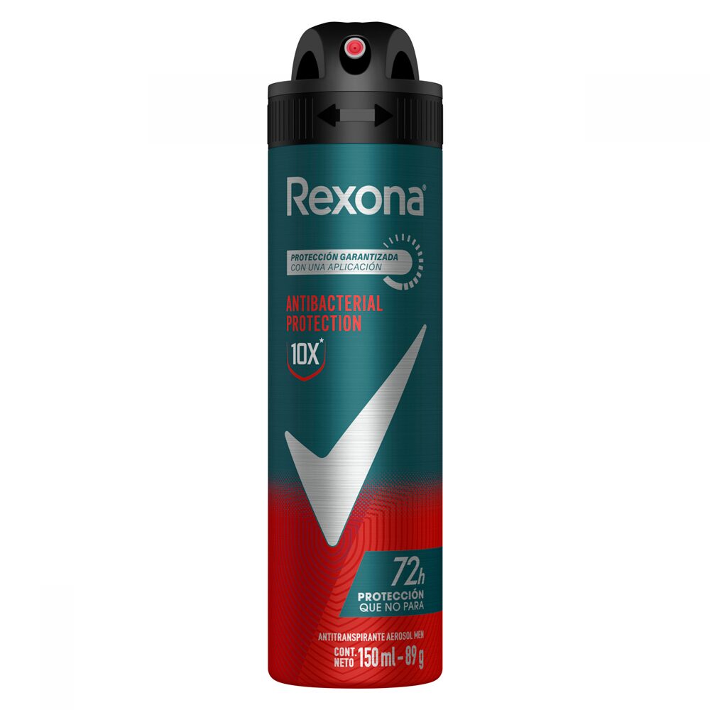 Desodorante AP Antibacterial Men Aeroso Rexona 150 ml