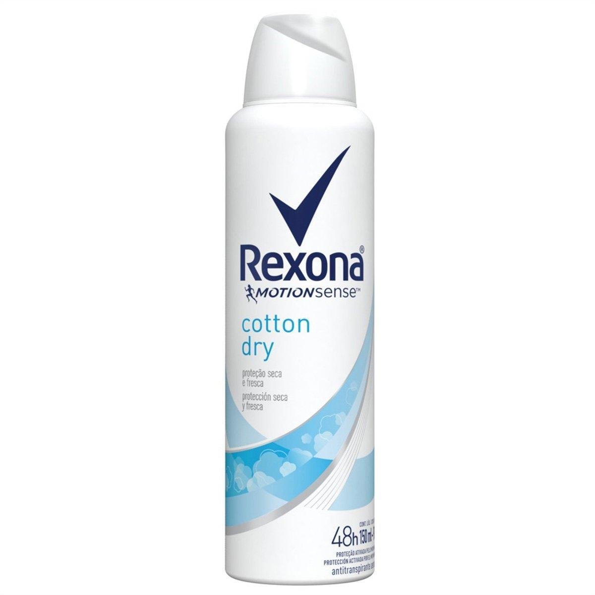 Desodorante AP Cotton Dry Rexona 150 ml