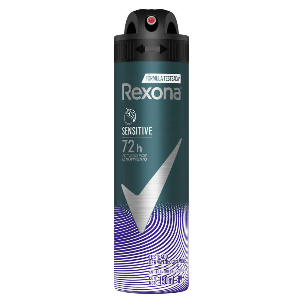 Desodorante AP Sensitive Men Prot.Garan Rexona 150 ml