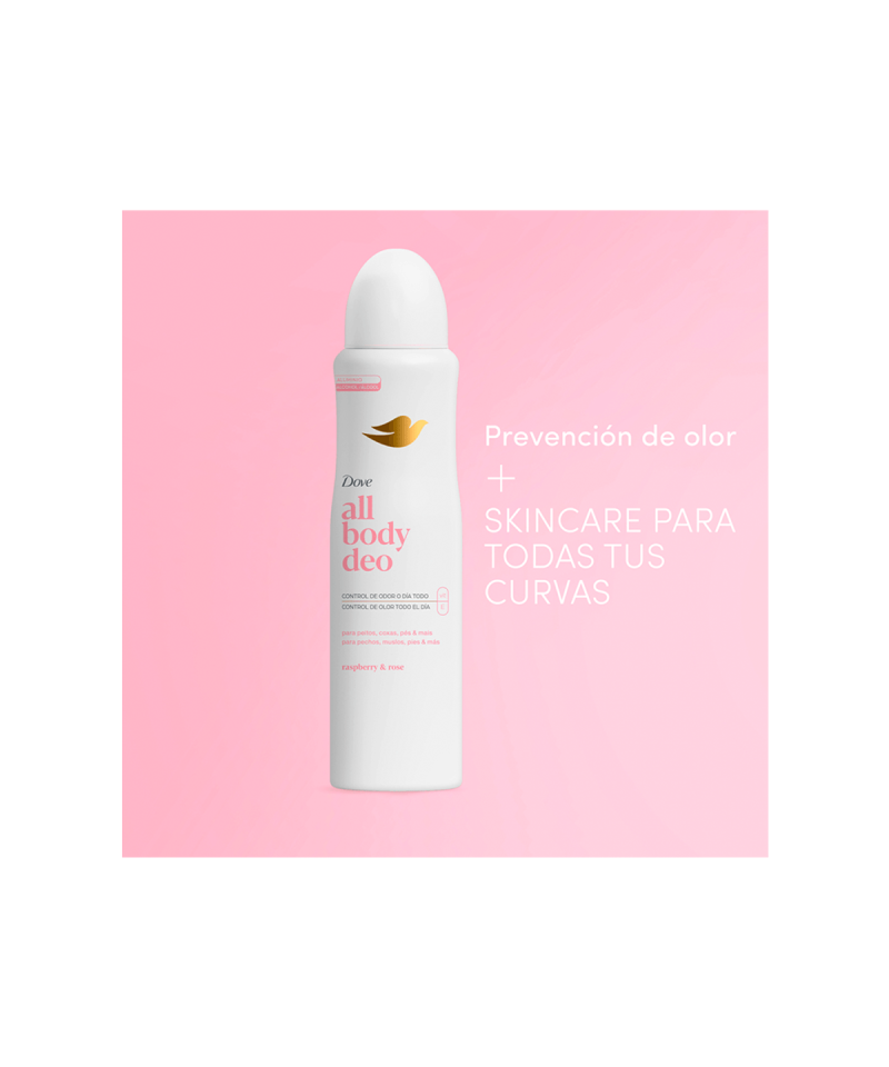 Desodorante All Body Woman Raspberry & Dove 150 ml