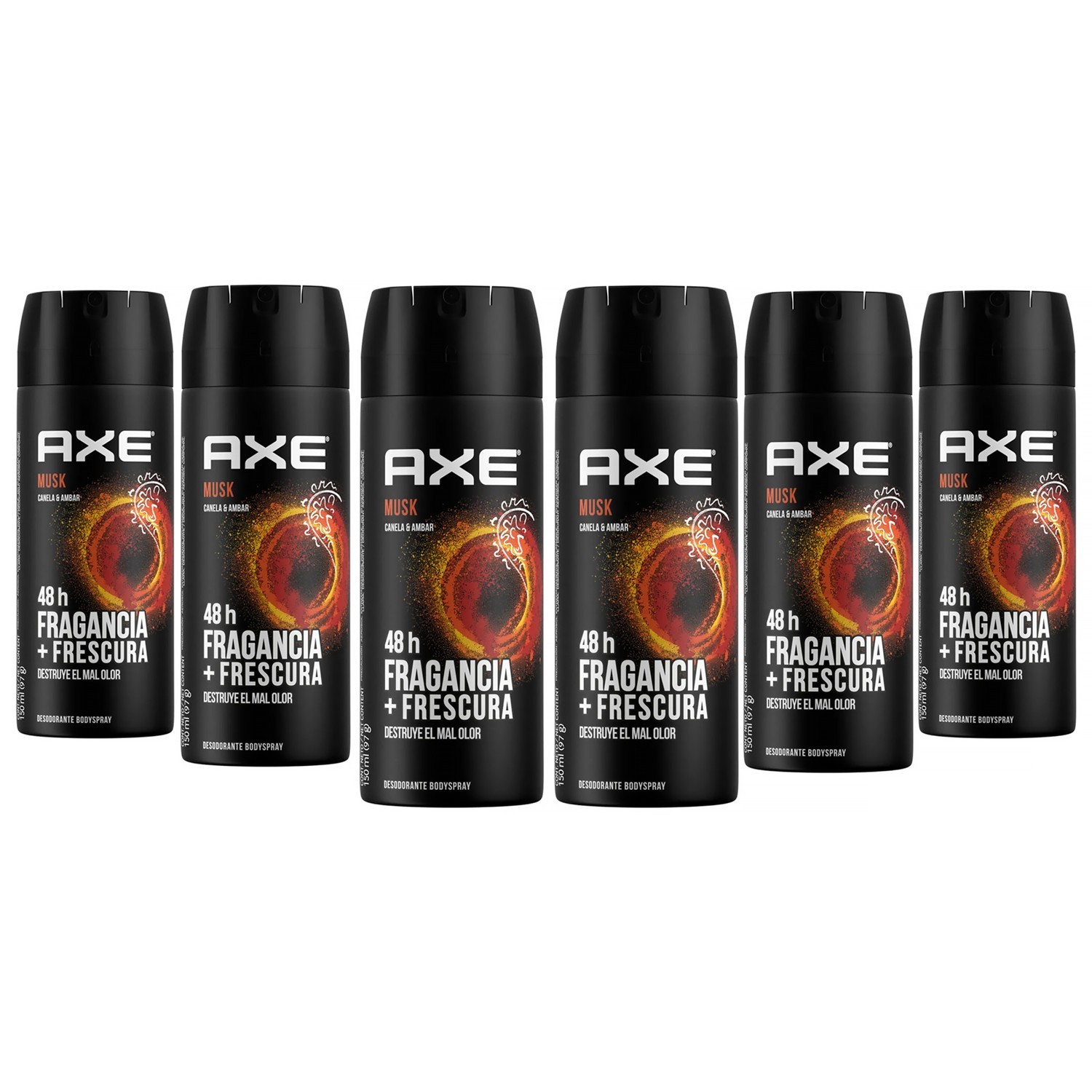 Desodorante BS Musk Canela & Ambar Axe 150 ml