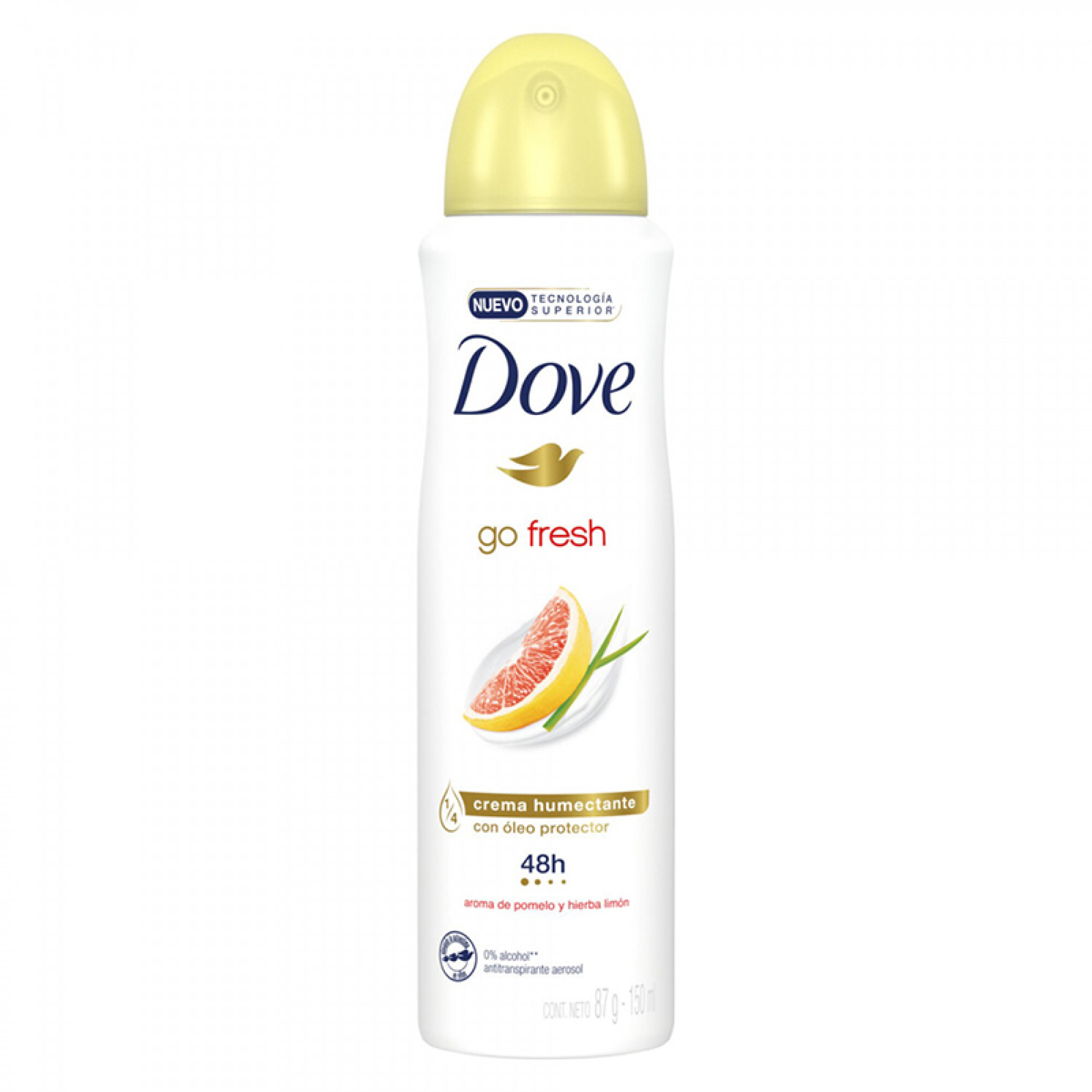Desodorante GoFresh Pomelo y HieLimon A Dove 150 ml
