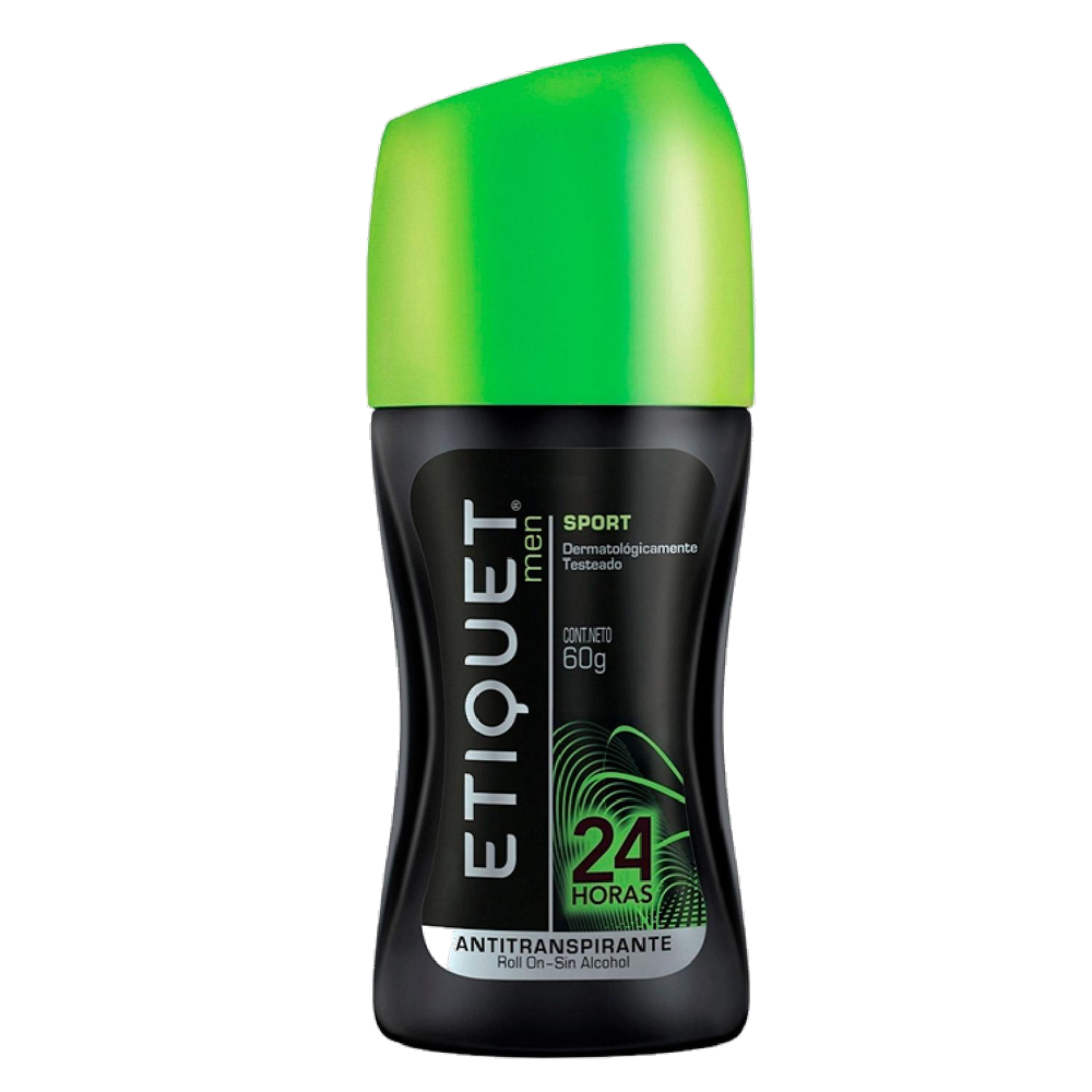 Desodorante Men Sport RollOn Etiquet 60 Grs