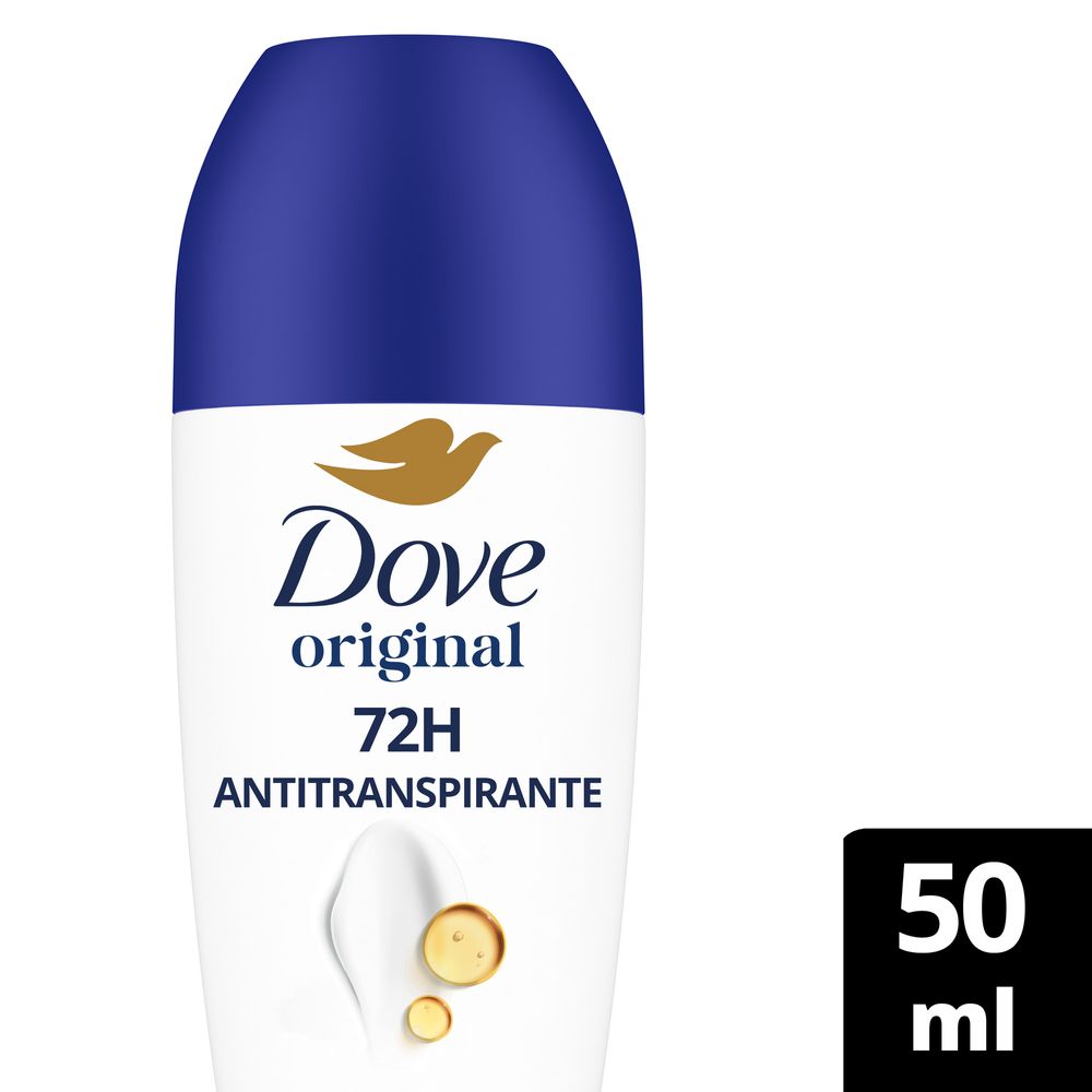 Desodorante Original 72H RollOn Dove 50 ml