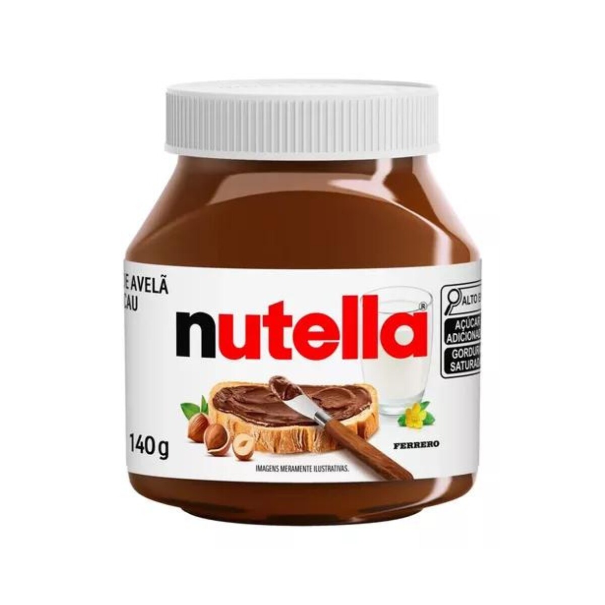 Dulce de Avellanas Nutella 650 Grs