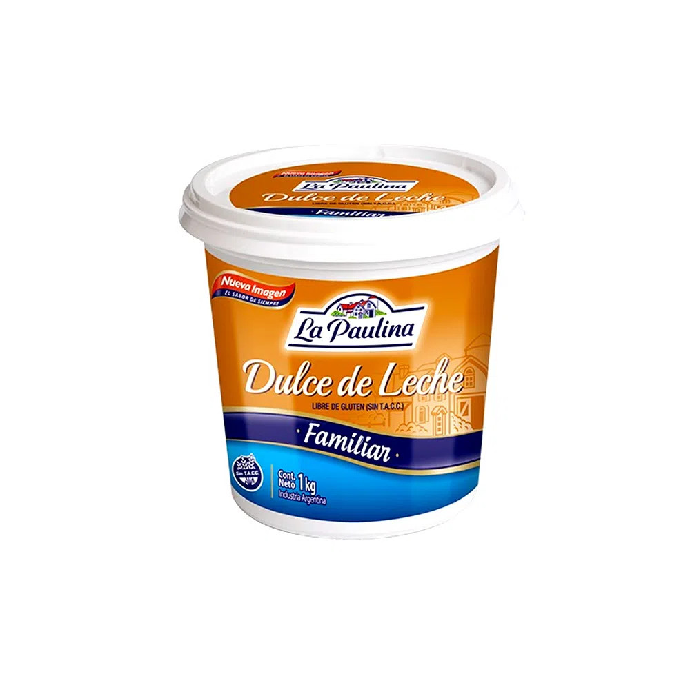 Dulce de Leche Familiar La Paulina 1 Kgr