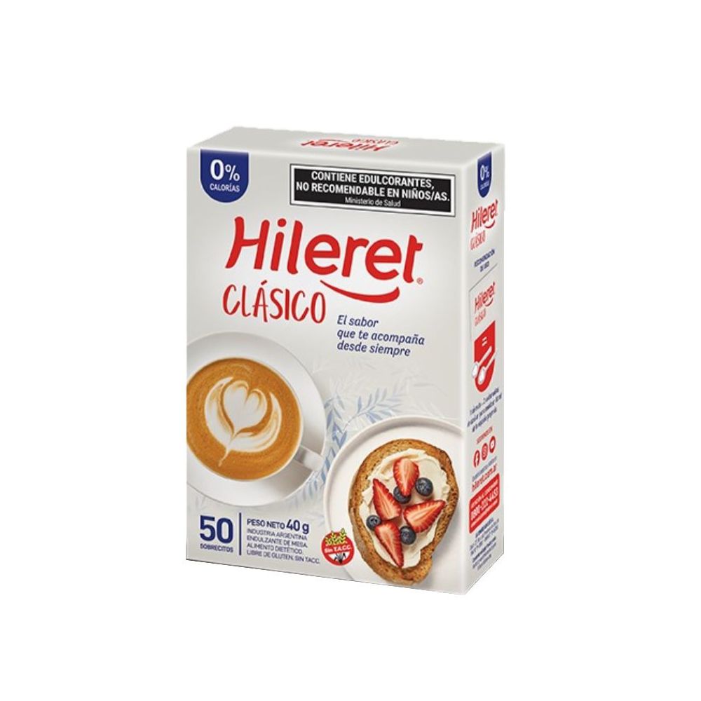 Edulcorante Clasico Forte Polvo Hileret 400 Un