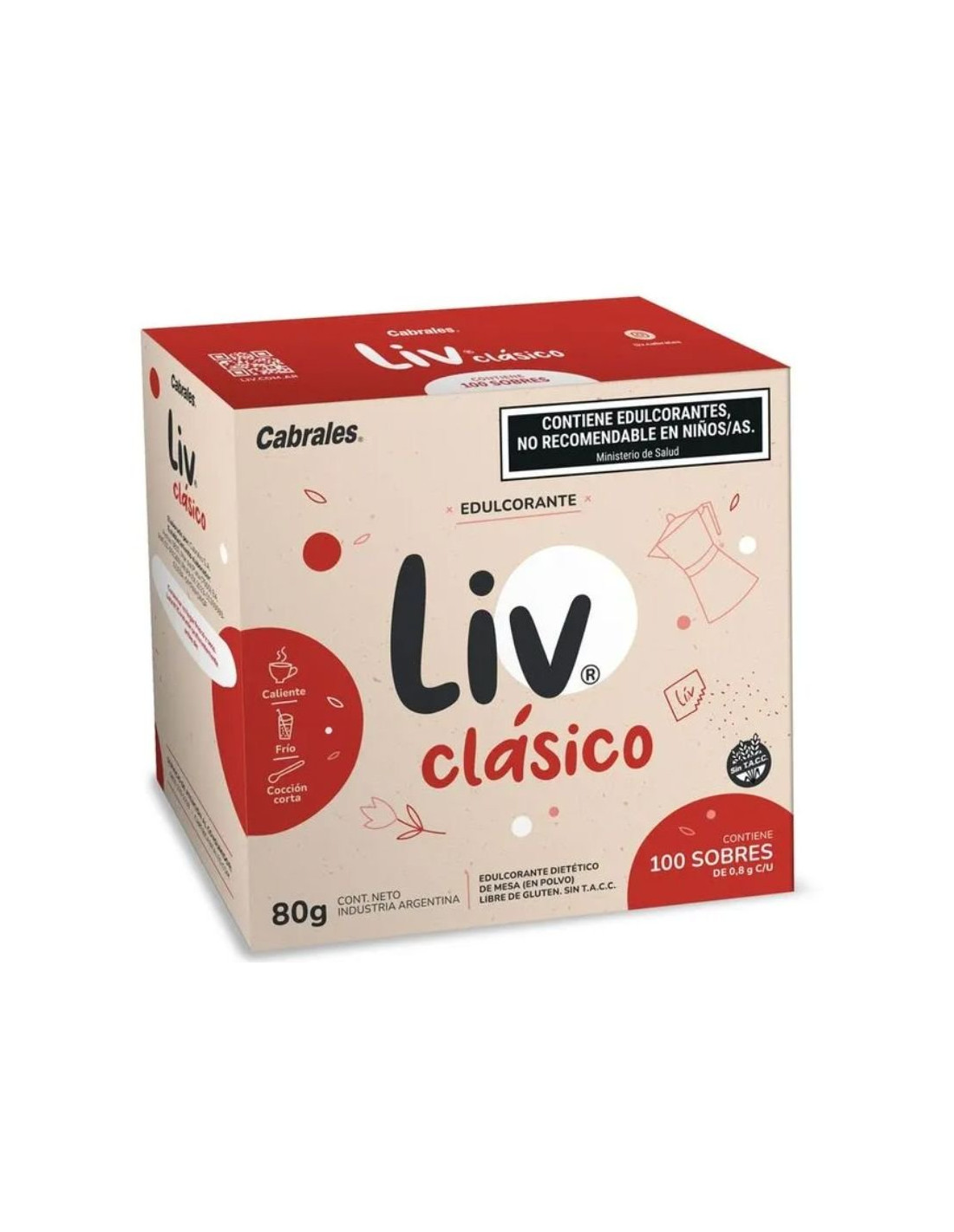 Edulcorante Clasico Liv 100 Un