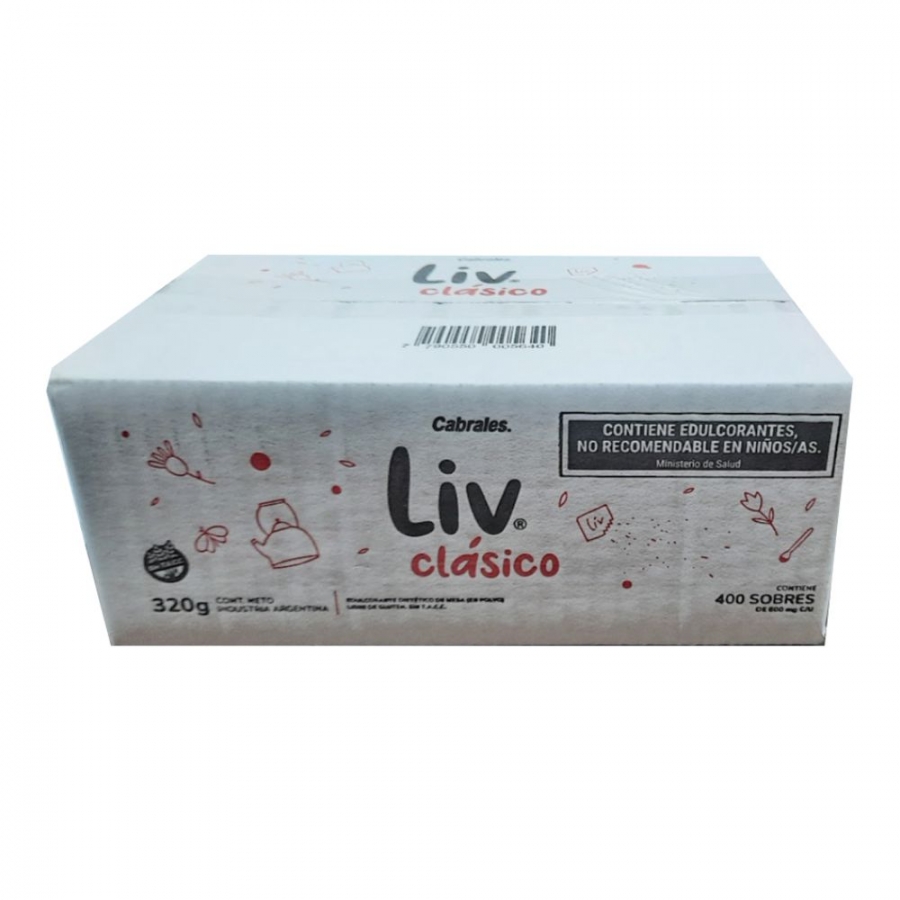 Edulcorante Clasico Liv 400 Un
