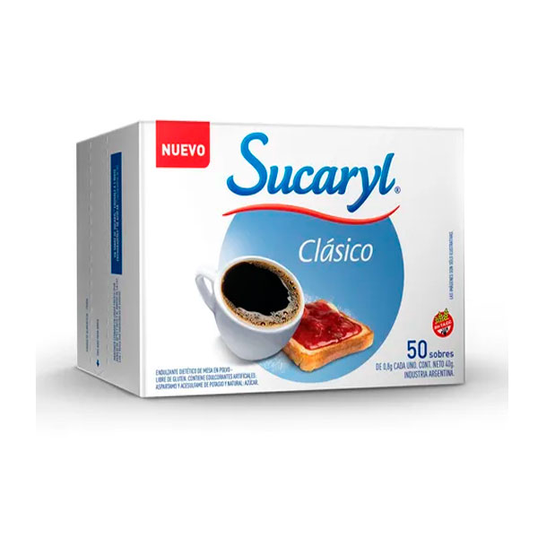 Edulcorante Clasico Pvo. Sucaryl 50 Un