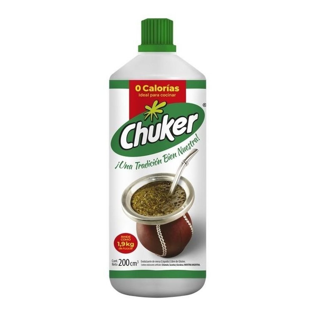 Edulcorante Liquido Clasico Chuker 200 ml