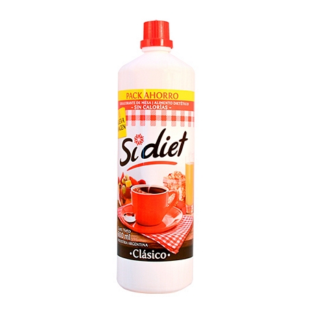 Edulcorante Liquido Si Diet 600 cc