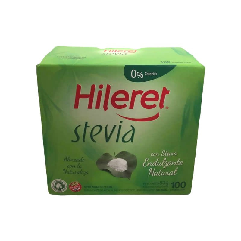 Edulcorante Stevia Hileret 100 Un